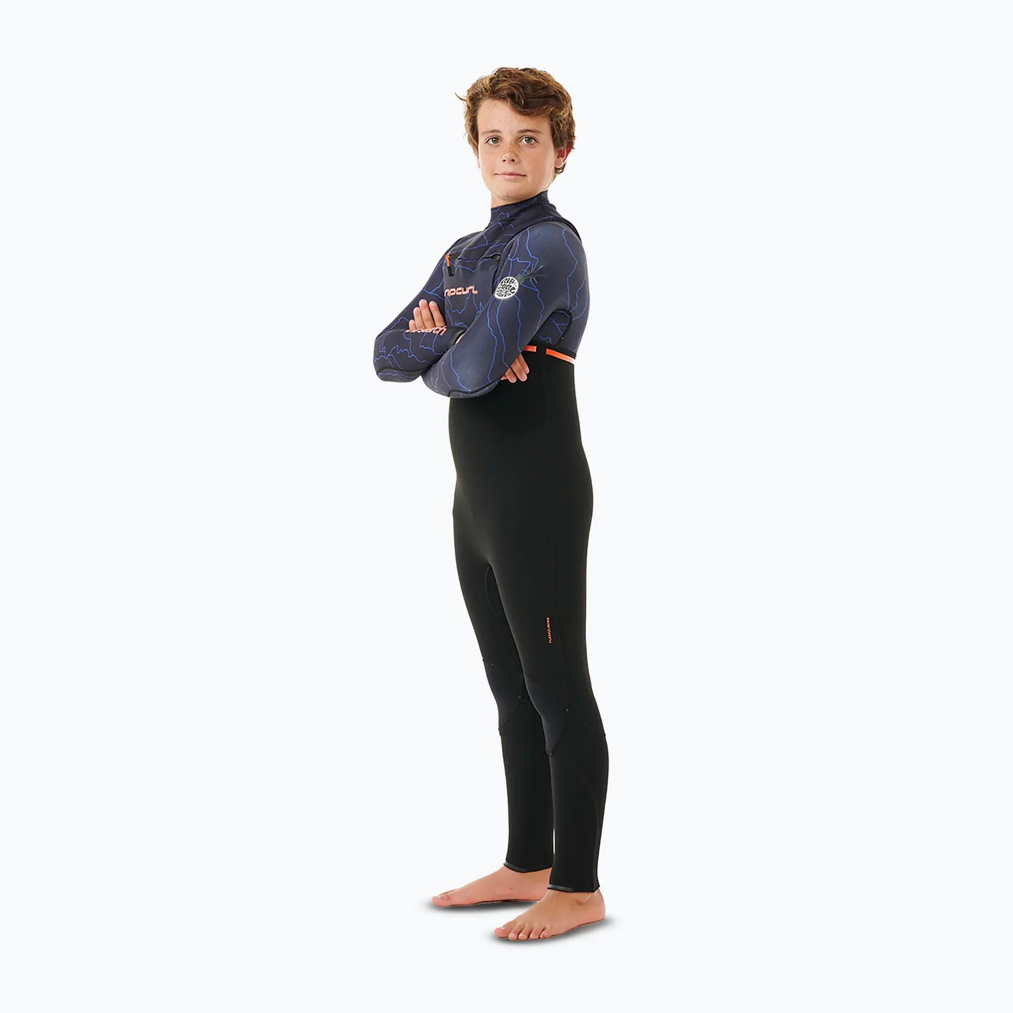 Pianka do pływania dziecięca Rip Curl Flashbomb 4/3 mm Chest Zip 3/5