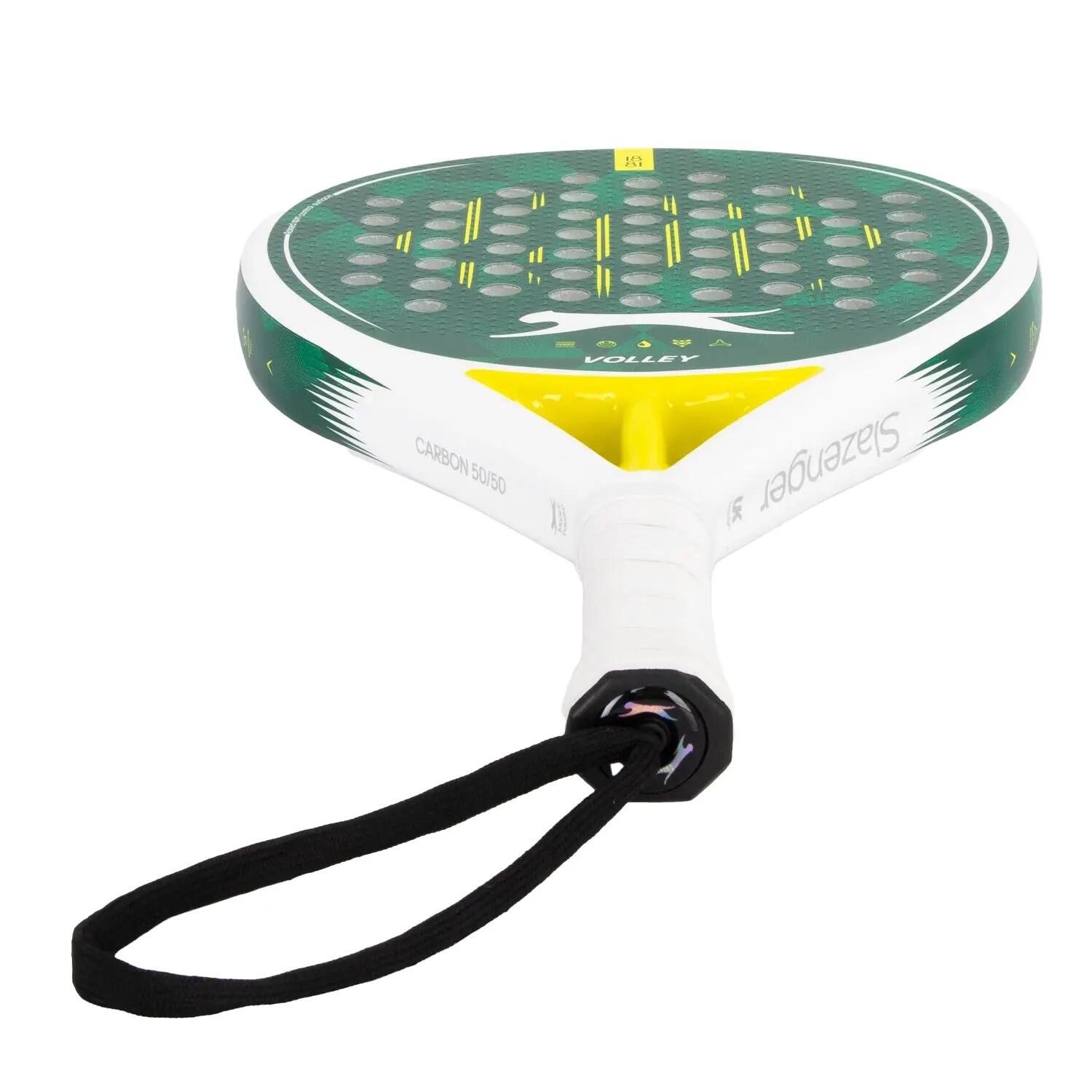 Raquette De Padel Motif/style Larmes (Vert / Blanc) Taille unique 4/5