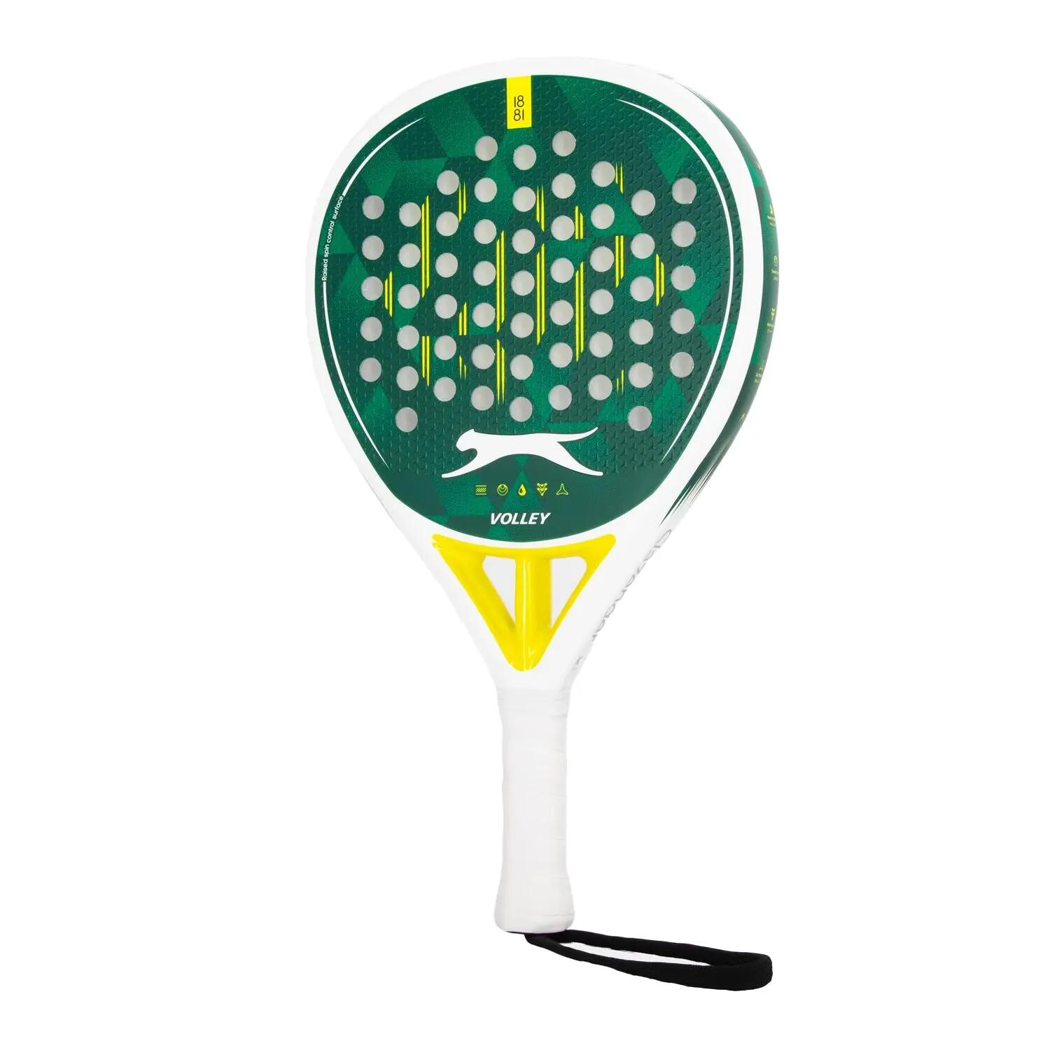 Raquette De Padel Motif/style Larmes (Vert / Blanc) Taille unique 3/5