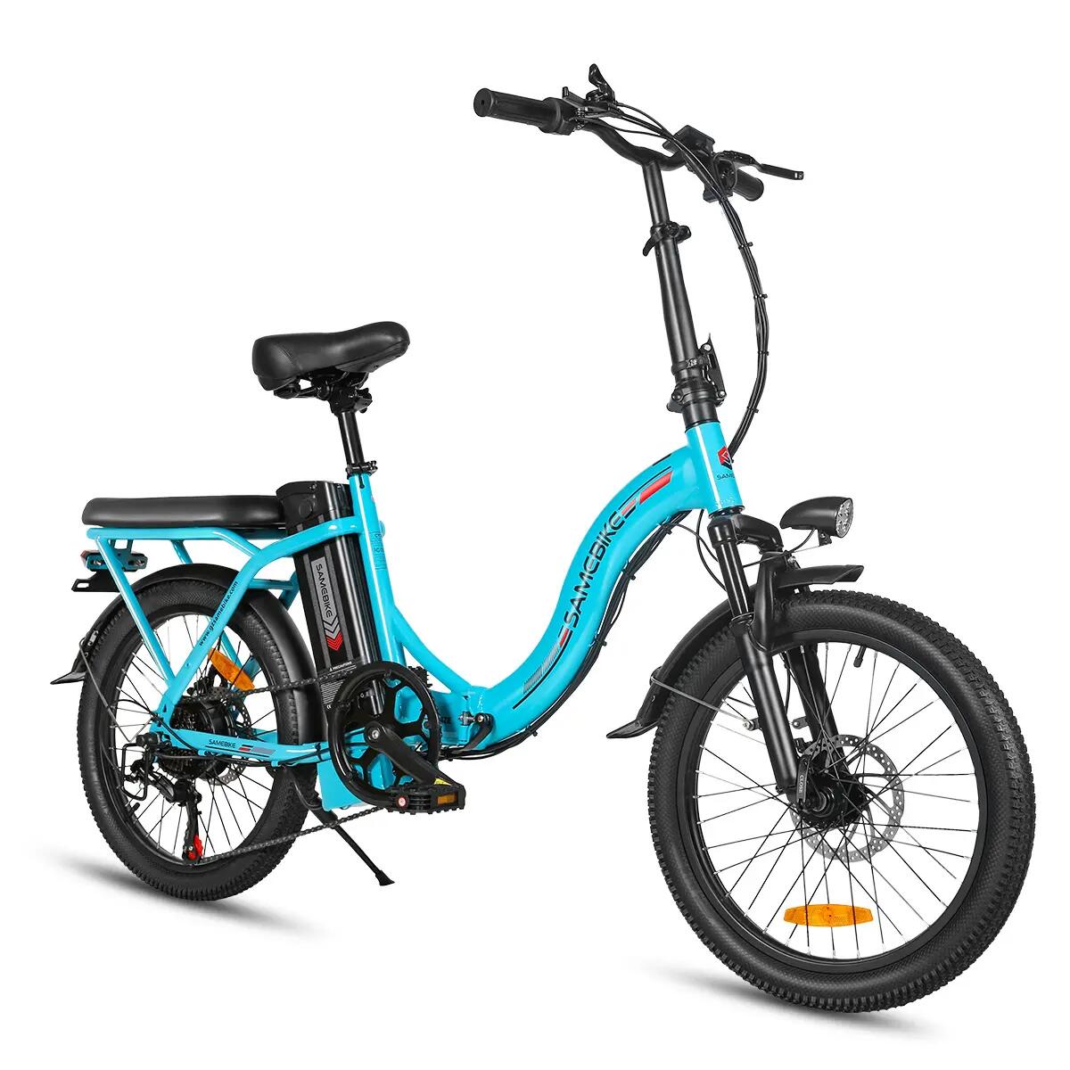 Bicicleta elétrica para adultos SAMEBIKE CY20 Bateria 36V13Ah Motor 250W 2/15