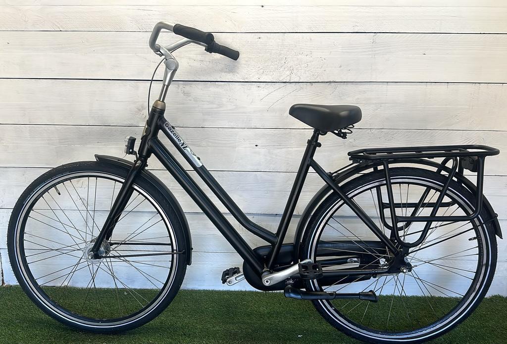 Gazelle stadsfiets bike, zwart 3/3