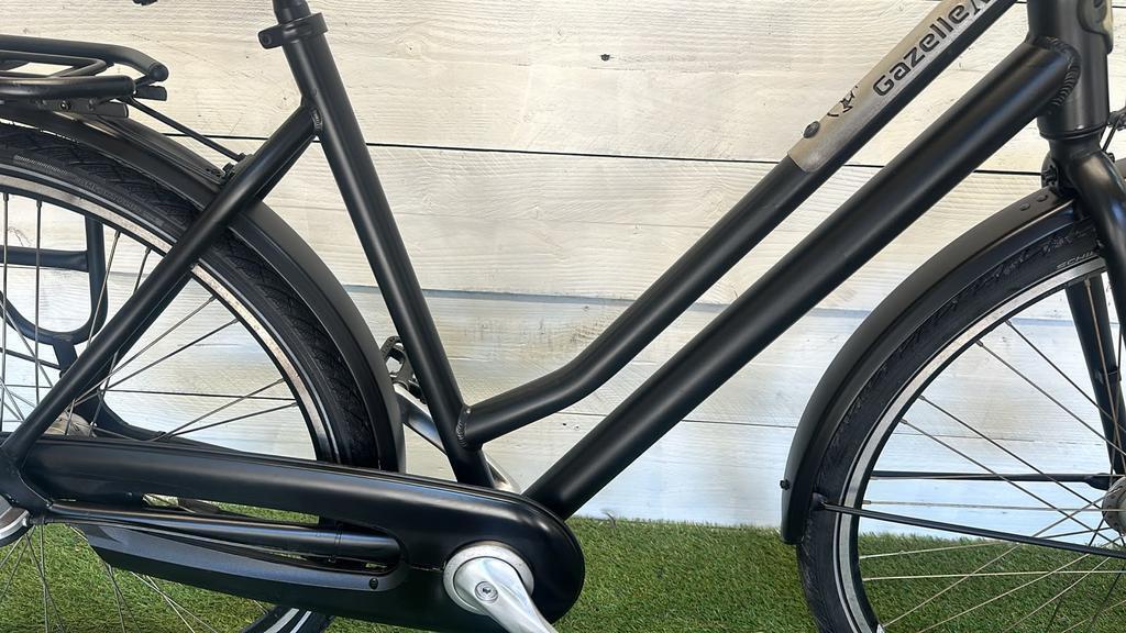 Gazelle stadsfiets bike, zwart 2/3