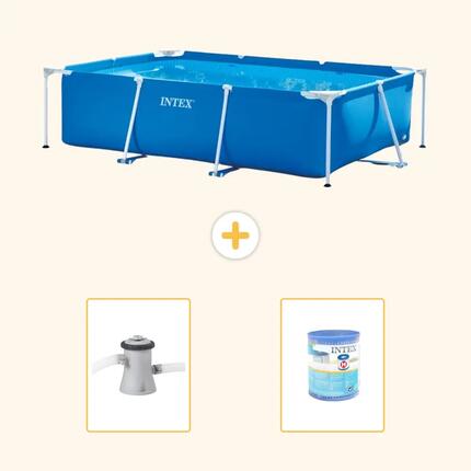 INTEX Piscina Easy Set Redonda - Cangrejo - 183x51 cm - 3-piezas S21268