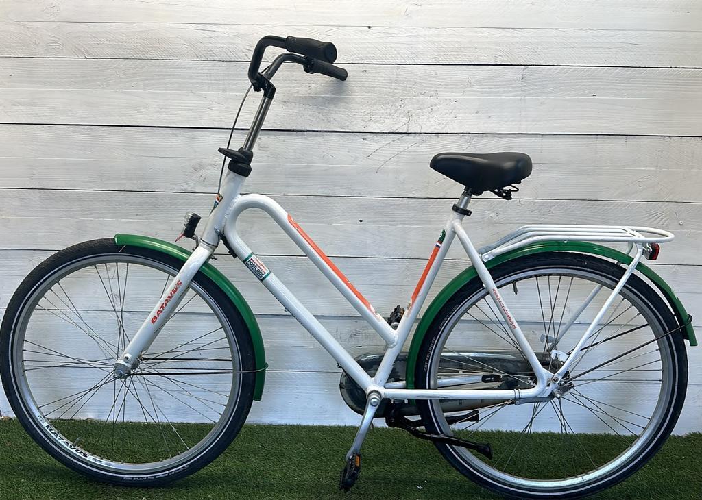 Batavus moederfiets stadsfiets bike, wit 3/3