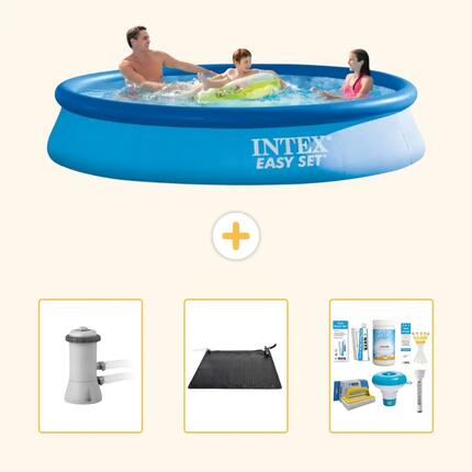 Piscine Easy Set Ronde - 366x76 cm - 4-pièces S22416