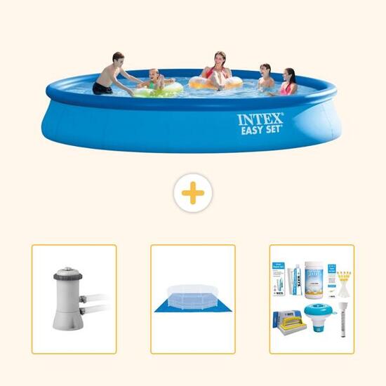 Piscine Easy Set Ronde - 457x84 cm - 4-pièces S21310