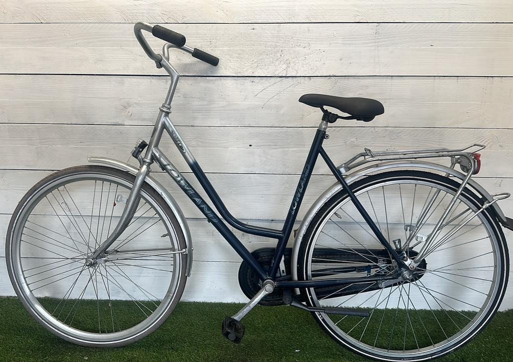 Lowland stadsfiets bike, metal/grijs 3/3