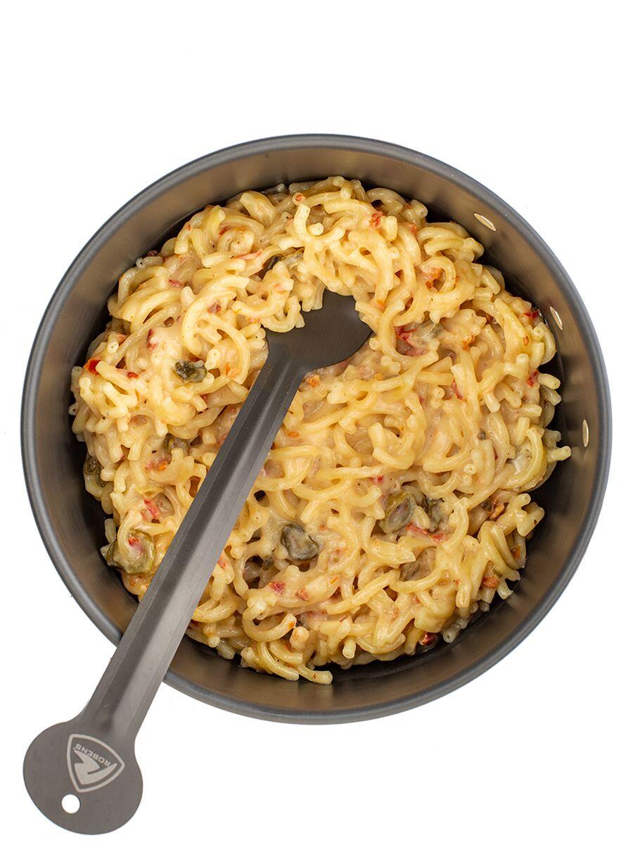 Repas lyophilisé Pâtes aux olives Veggie 125g 4/4