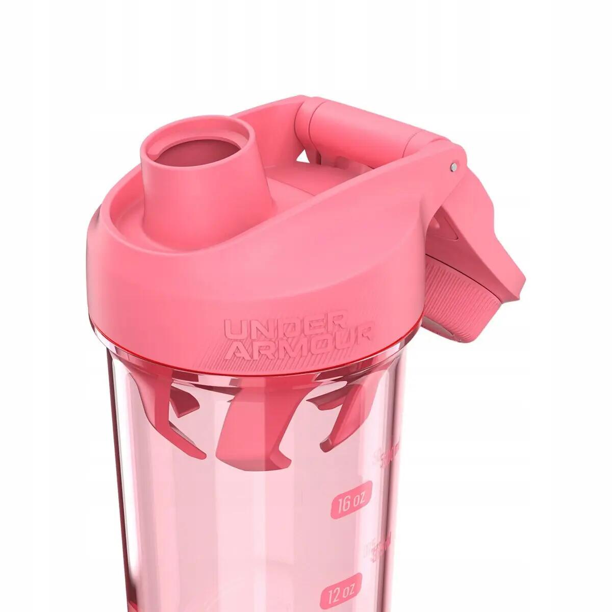 SHAKER BIDON TRENINGOWY RÓŻOWY  UNDER ARMOUR CLARITY SHAKER BOTTLE 710 ml 5/6