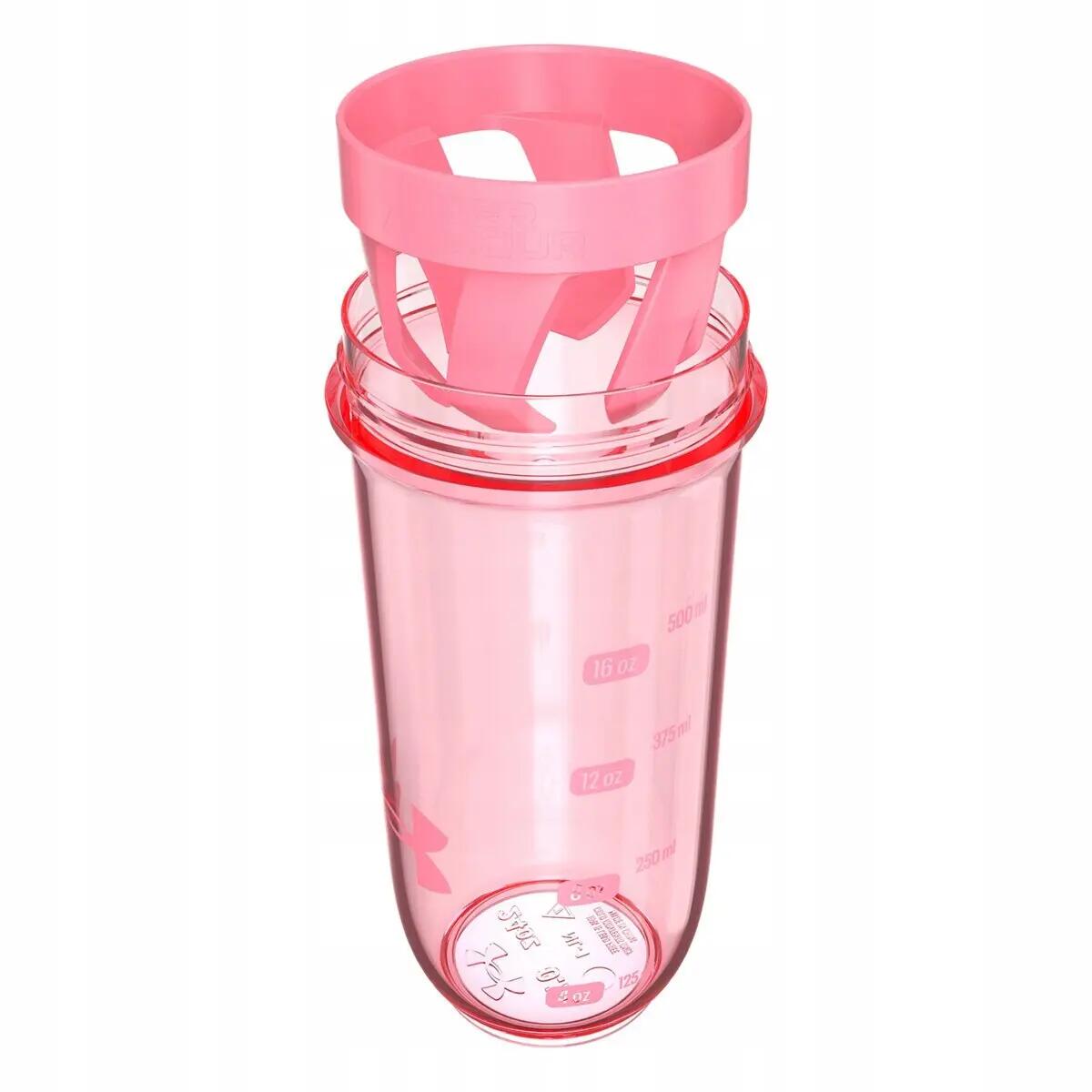 SHAKER BIDON TRENINGOWY RÓŻOWY  UNDER ARMOUR CLARITY SHAKER BOTTLE 710 ml 4/6