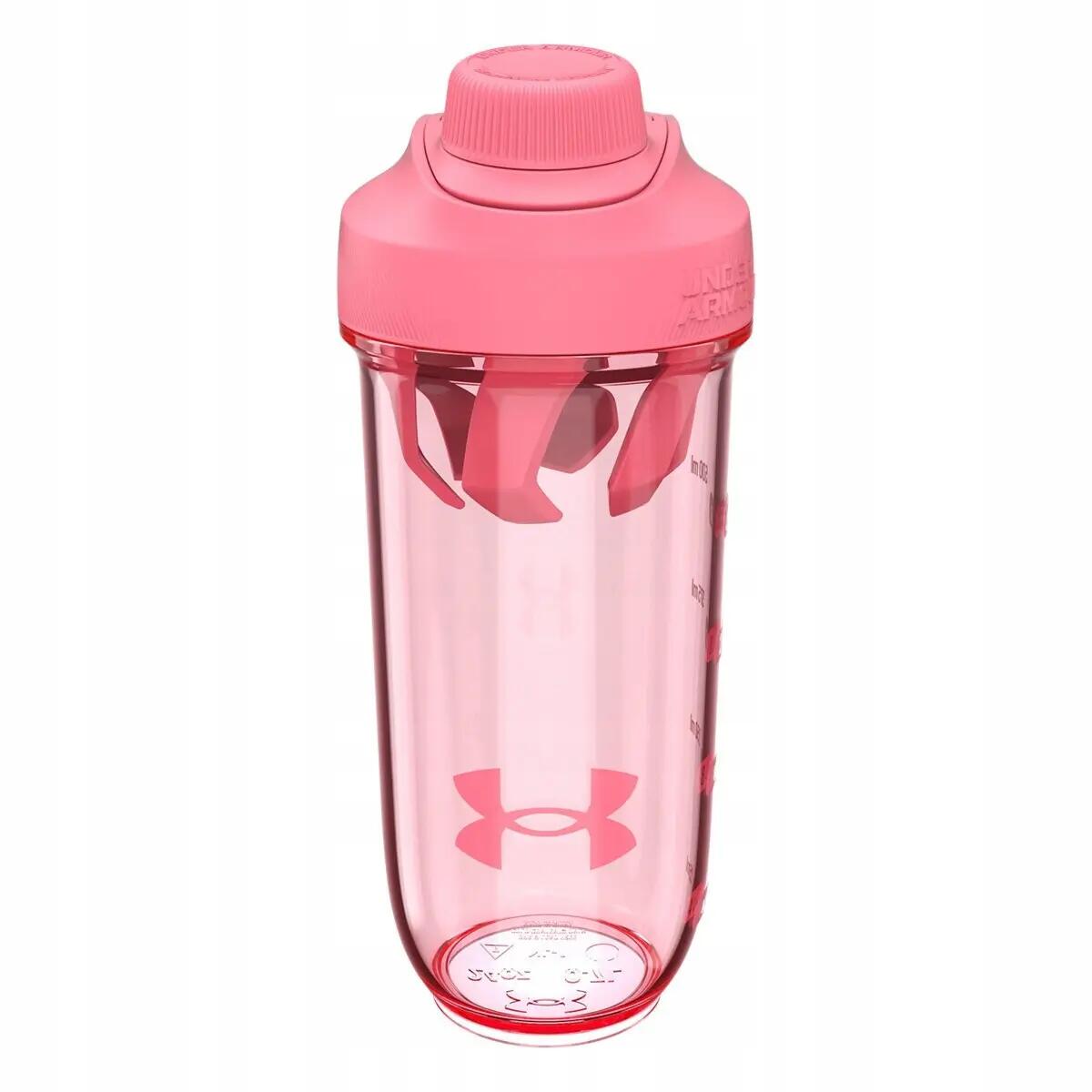 SHAKER BIDON TRENINGOWY RÓŻOWY  UNDER ARMOUR CLARITY SHAKER BOTTLE 710 ml 3/6