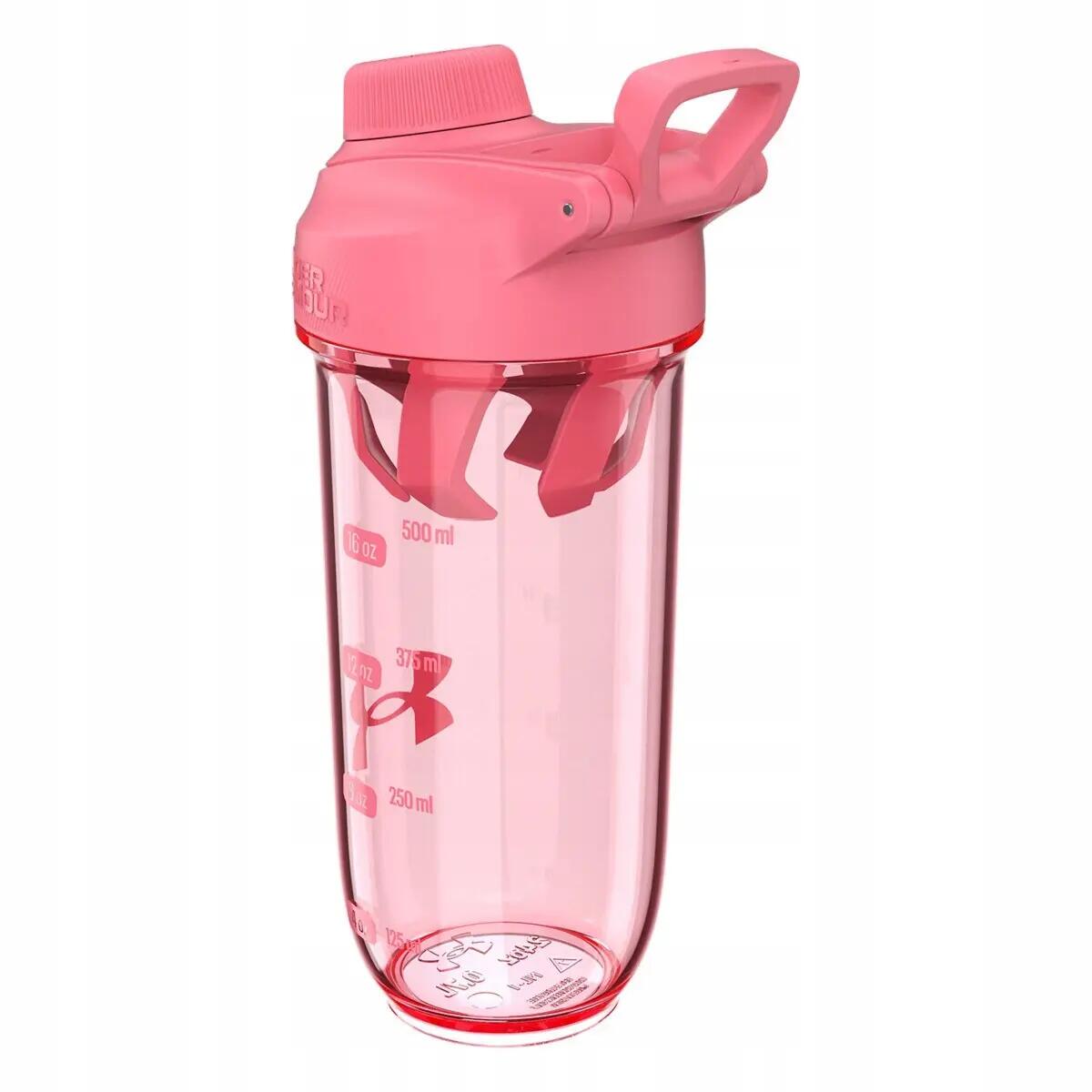 SHAKER BIDON TRENINGOWY RÓŻOWY  UNDER ARMOUR CLARITY SHAKER BOTTLE 710 ml 2/6