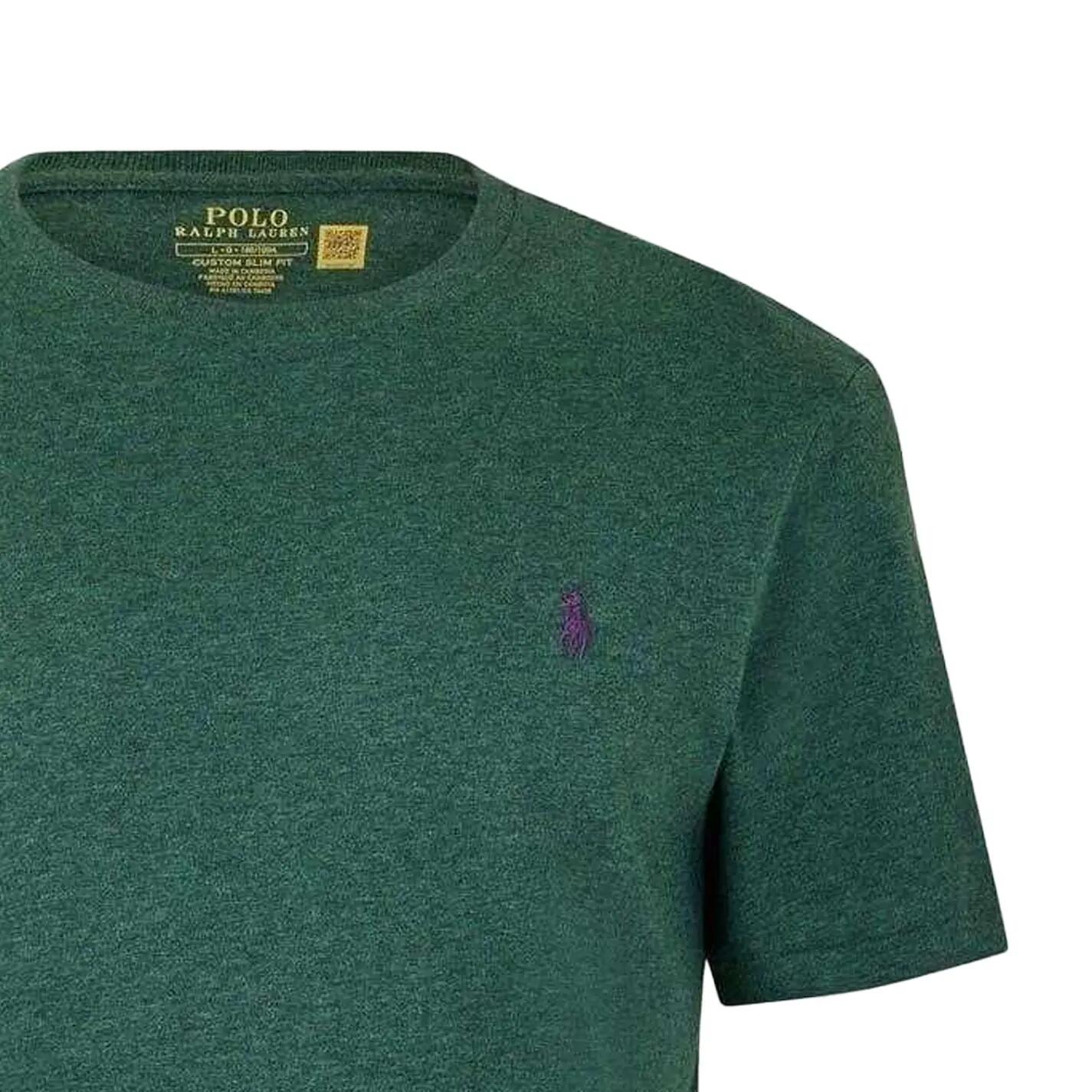 Mens Custom Regular TShirt (Pine Green) 3/3