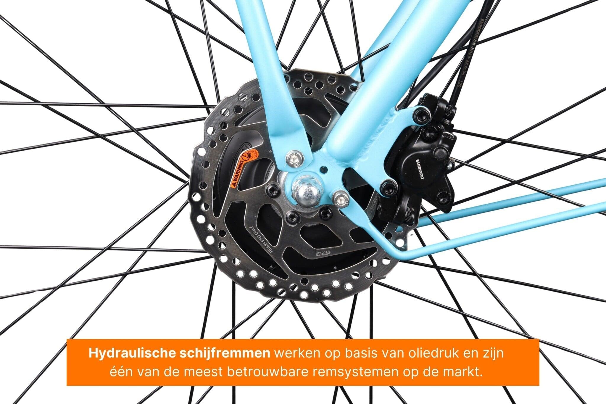 Altec Kratos Elektrische Transportfiets 28 inch Hydraulische Schijfrem 57cm 7v 6/7