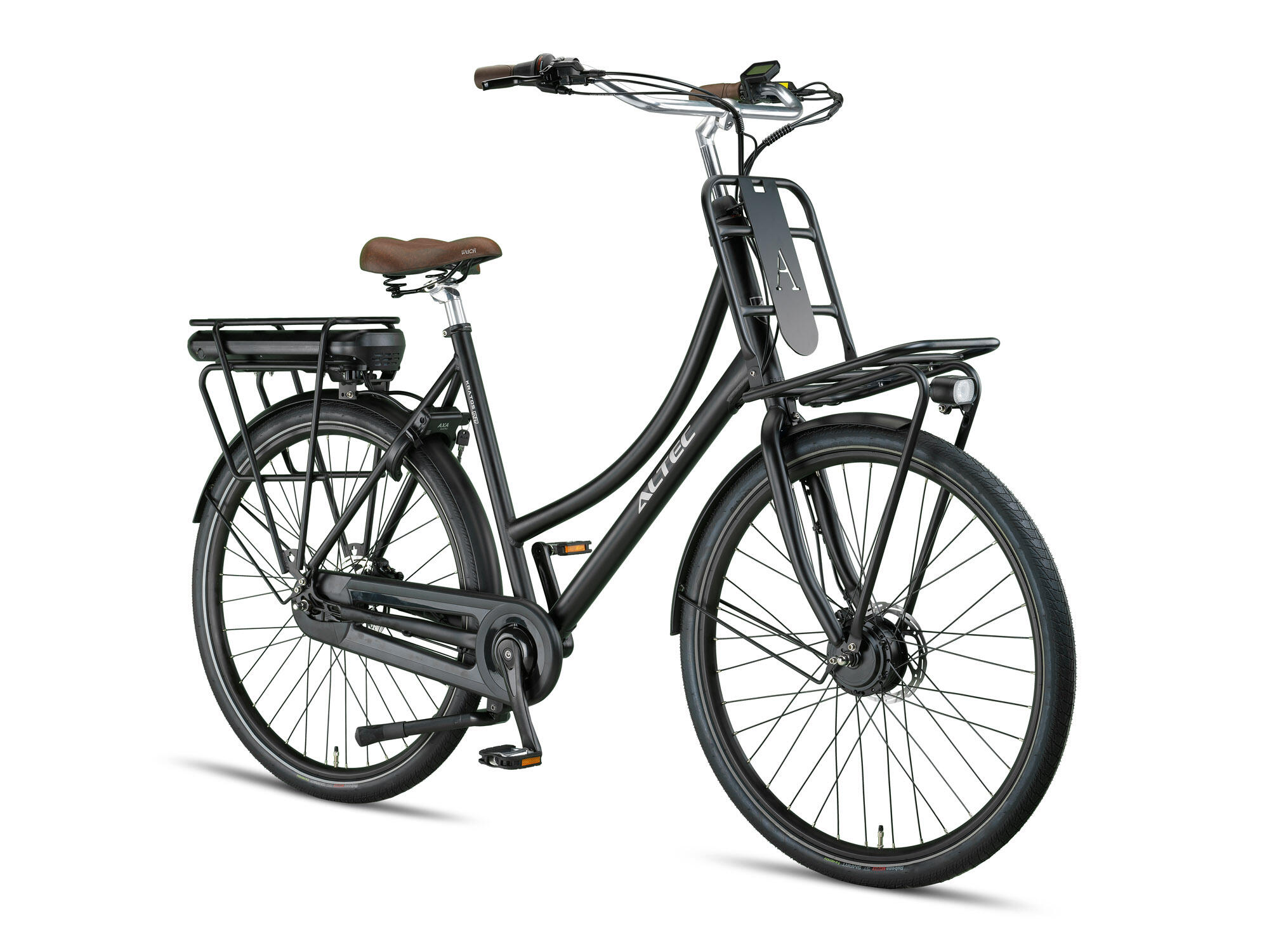 Altec Kratos Elektrische Transportfiets 28 inch Hydraulische Schijfrem 57cm 7v 3/7