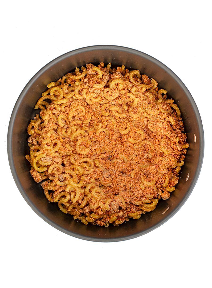 Repas lyophilisé Pâtes sauce aux poivrons et bœuf 250g 3/5