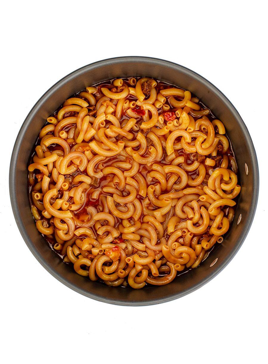 Repas lyophilisé Pâtes sauce aux poivrons et bœuf 250g 2/5