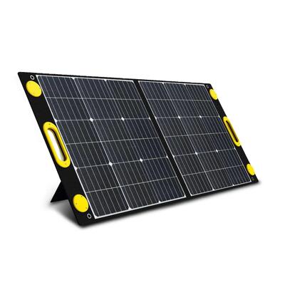 Portable solar panel unfold 100