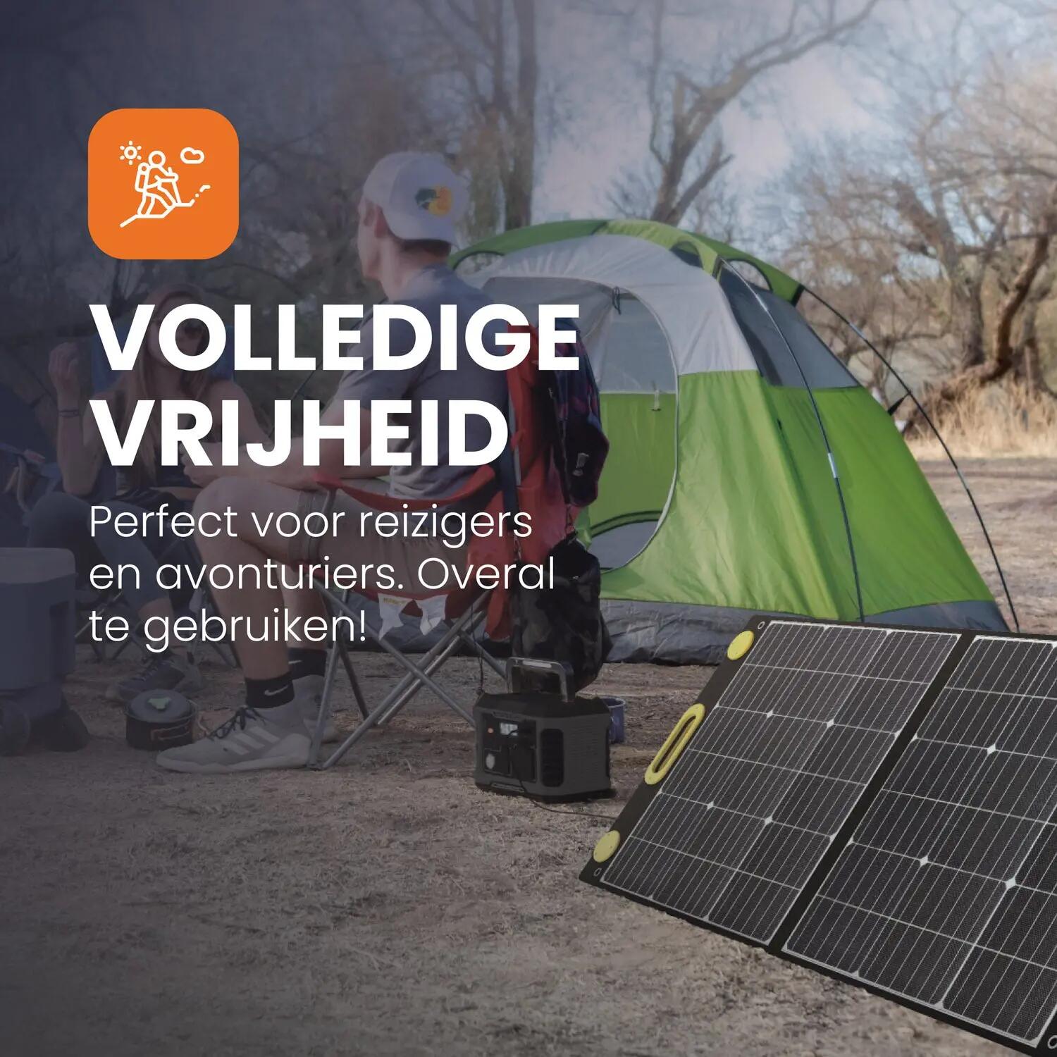 Portable Solar Panel Unfold 100 4/15