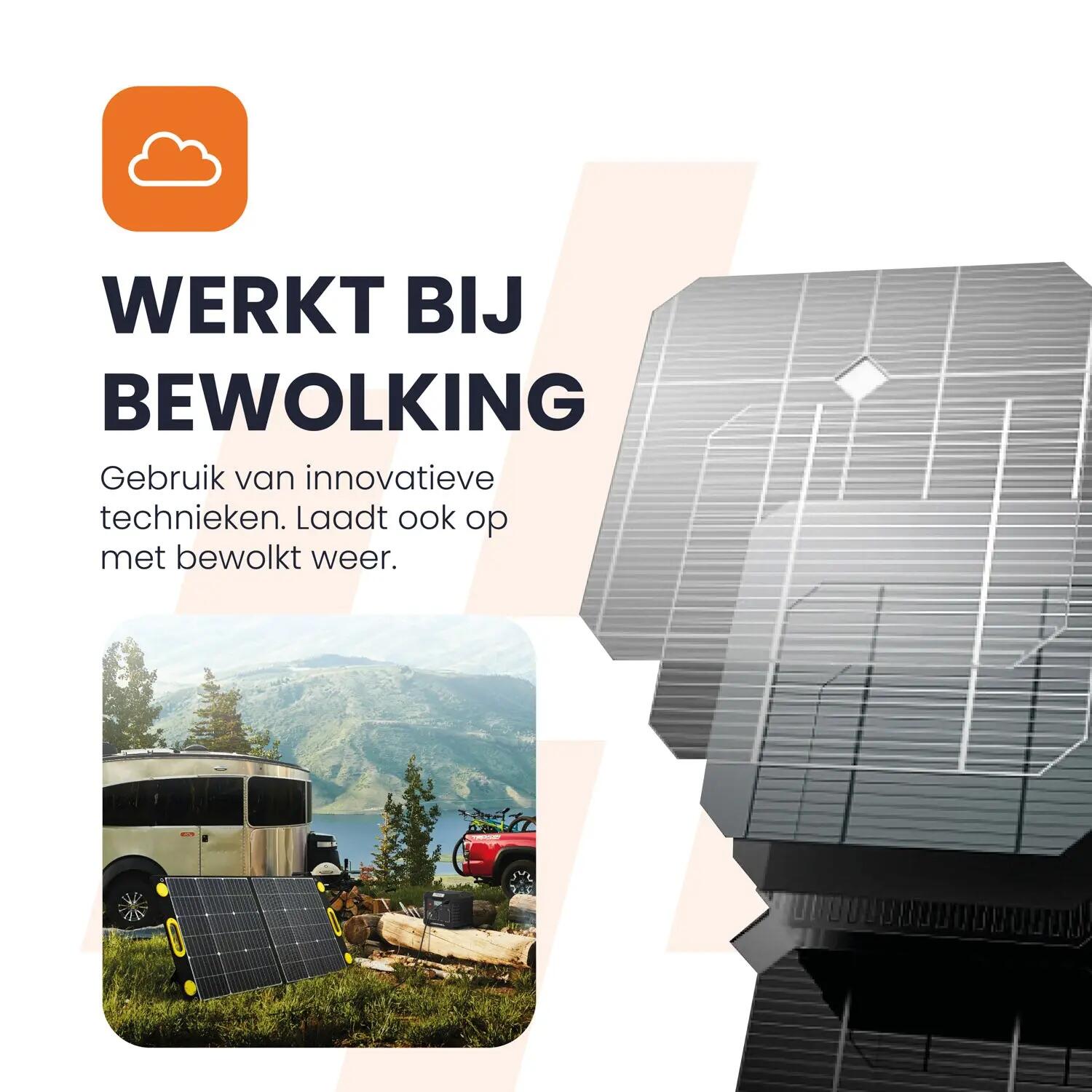Portable Solar Panel Unfold 100 15/15