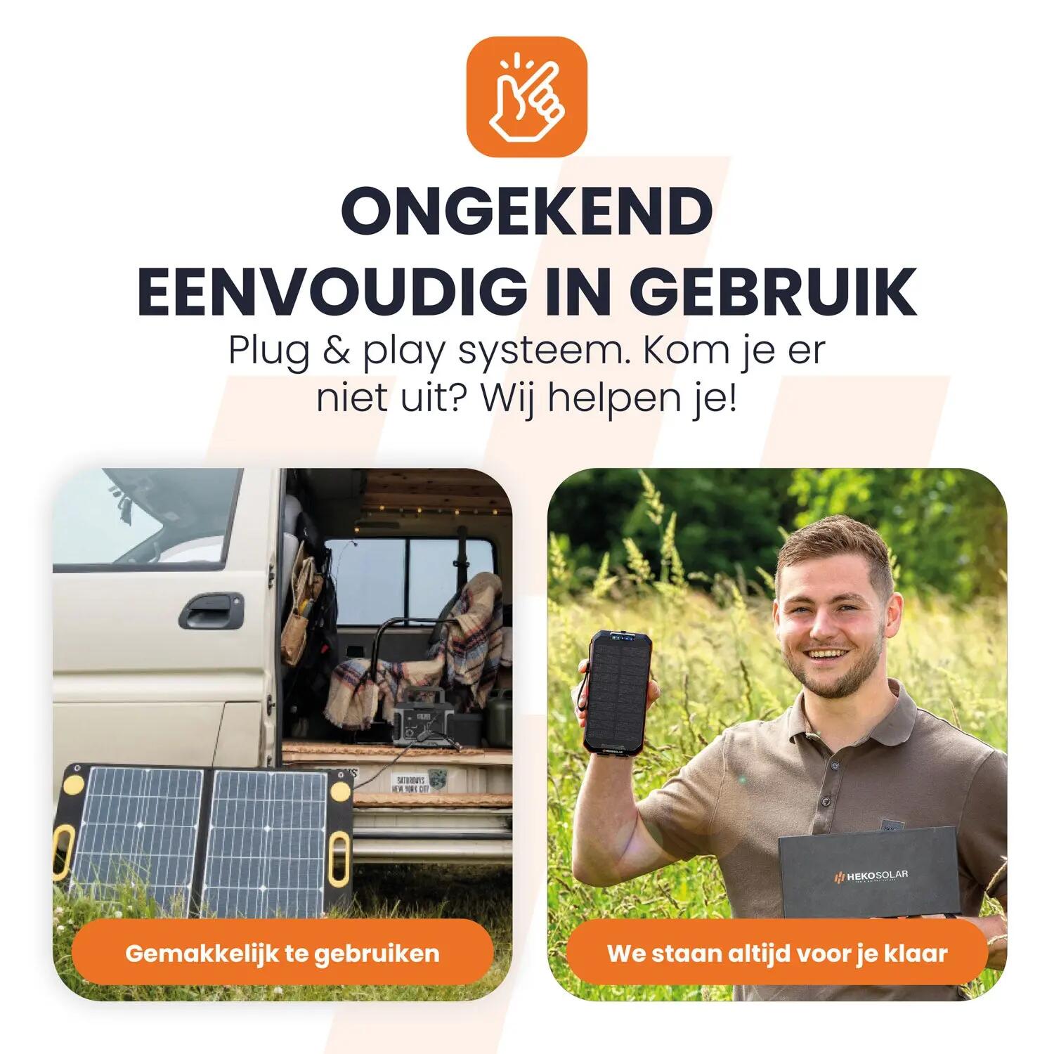 Portable Solar Panel Unfold 100 13/15