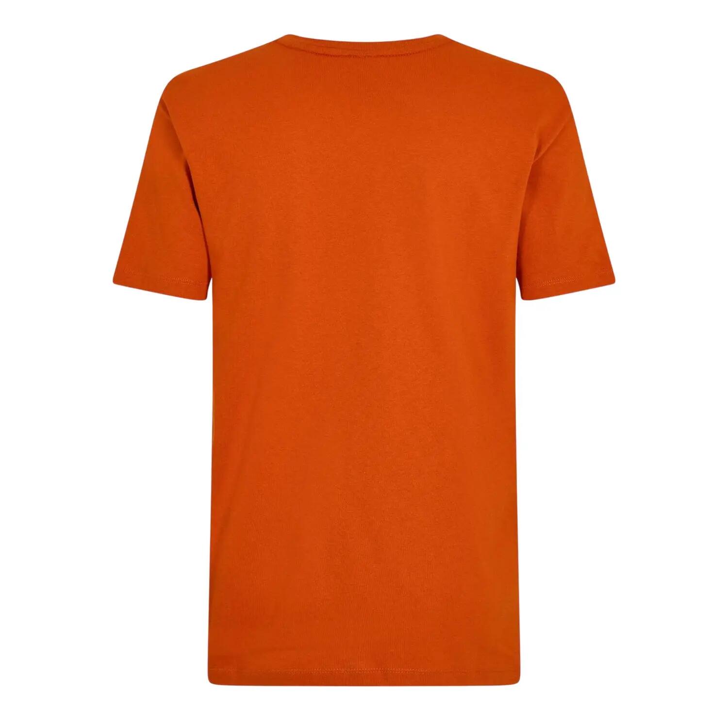 Maglietta Arancio Cotone Premium Uomo Boss Arancio 3/3