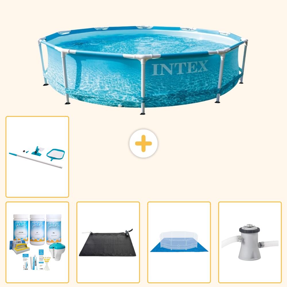 Piscine Tubulaire Ronde - 305x76 cm - 6-pièces  S20963 1/7