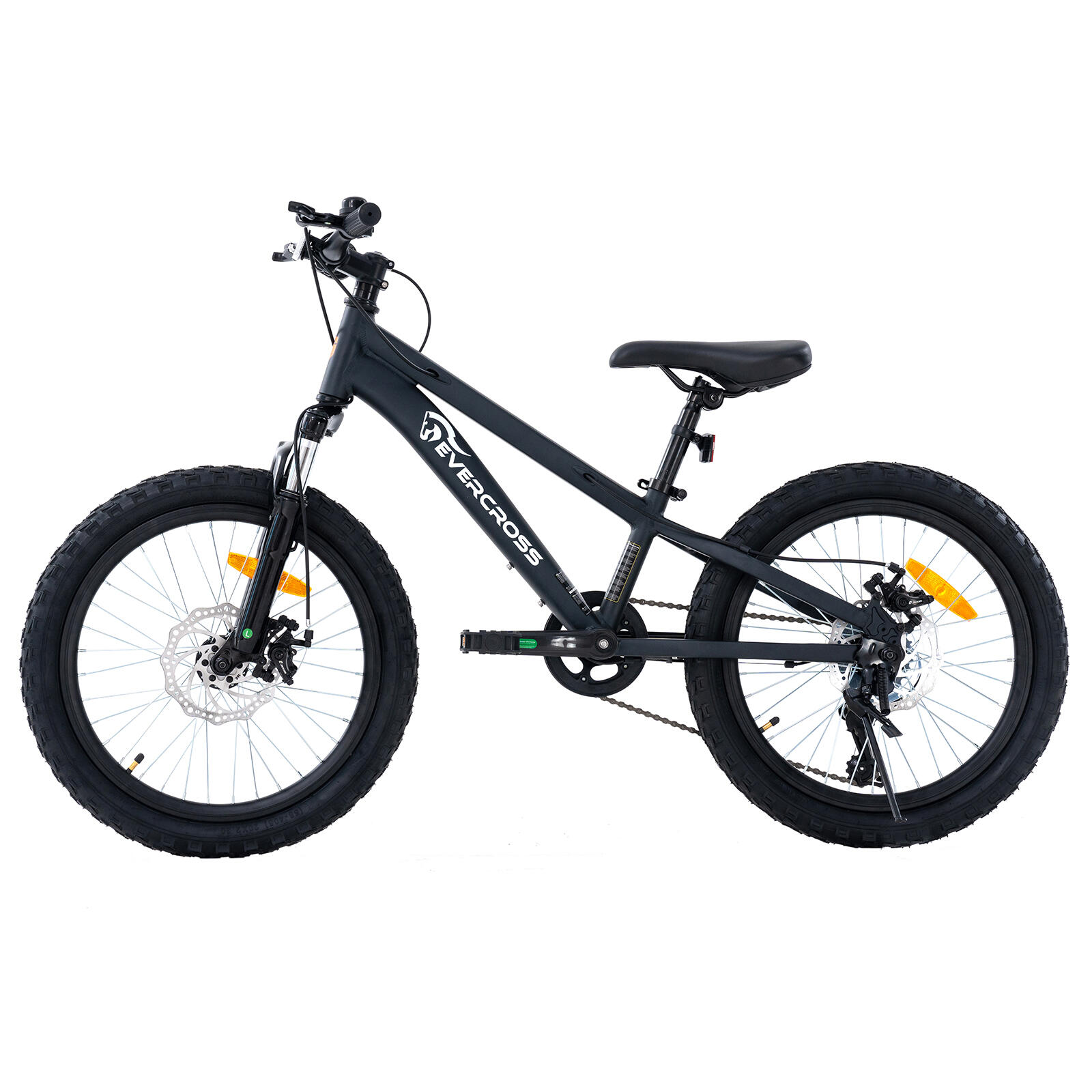 VTT enfant 20" EM5 aluminium 7 vitesses freins à disque fourche suspendue 10/10