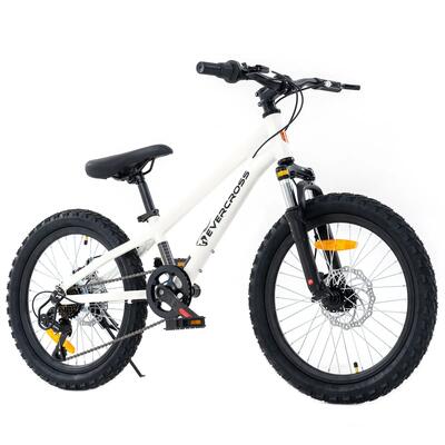 Kinder mountainbike mtb 20" em5 7 versnellingen schijfremmen verende voorvork