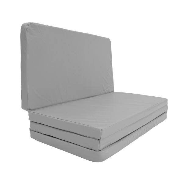 Saltea de gimnastică Gamma 200x100x10 patru piese gri