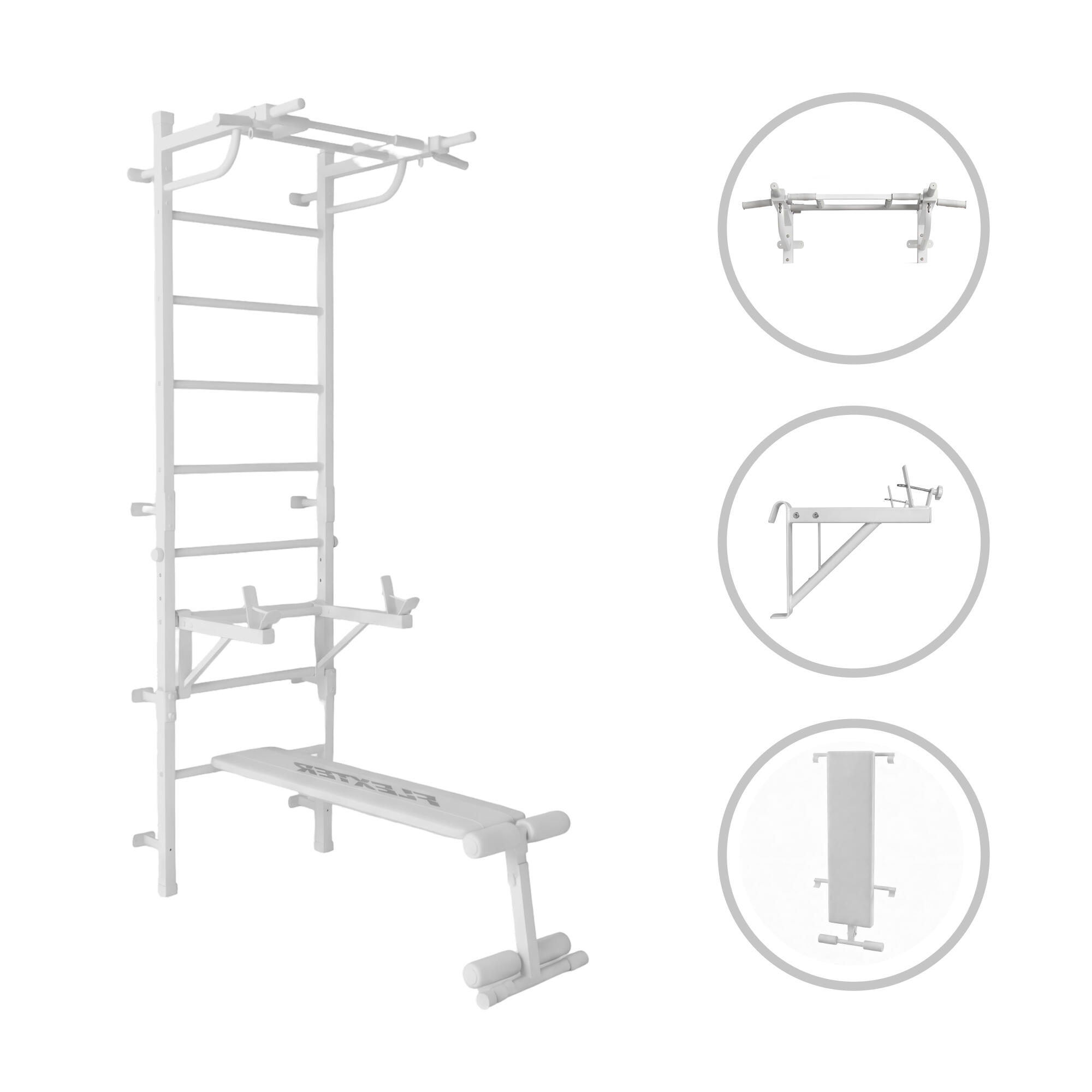 Échelle de gymnastique 3 en 1 Kraft Light - argent 7/7