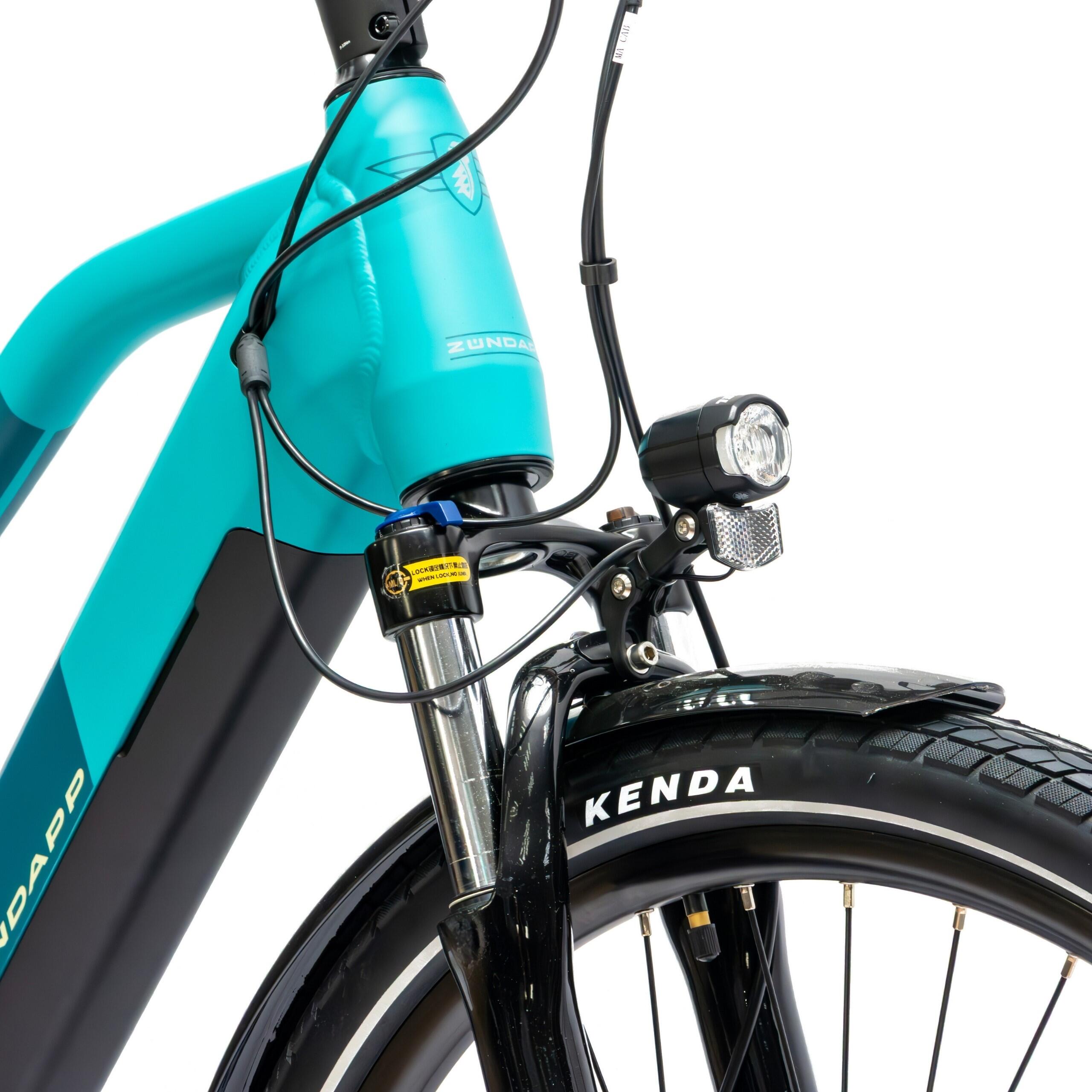 Rower Elektryczny Trekkingowy Zündapp Z810 Koła 28" 8/11