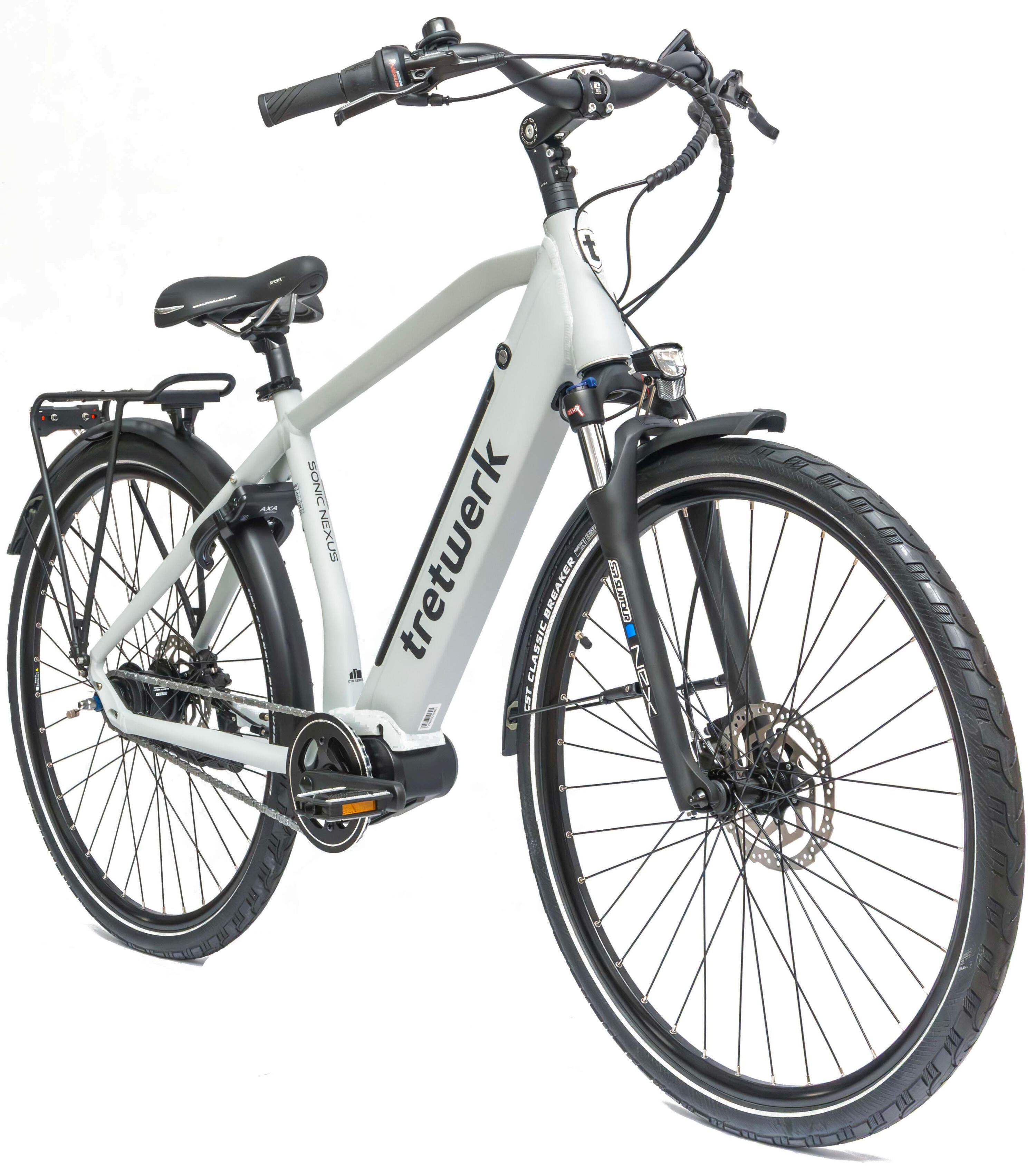 Rower Elektryczny Miejski Tretwerk Sonic Koła 28" 3/9