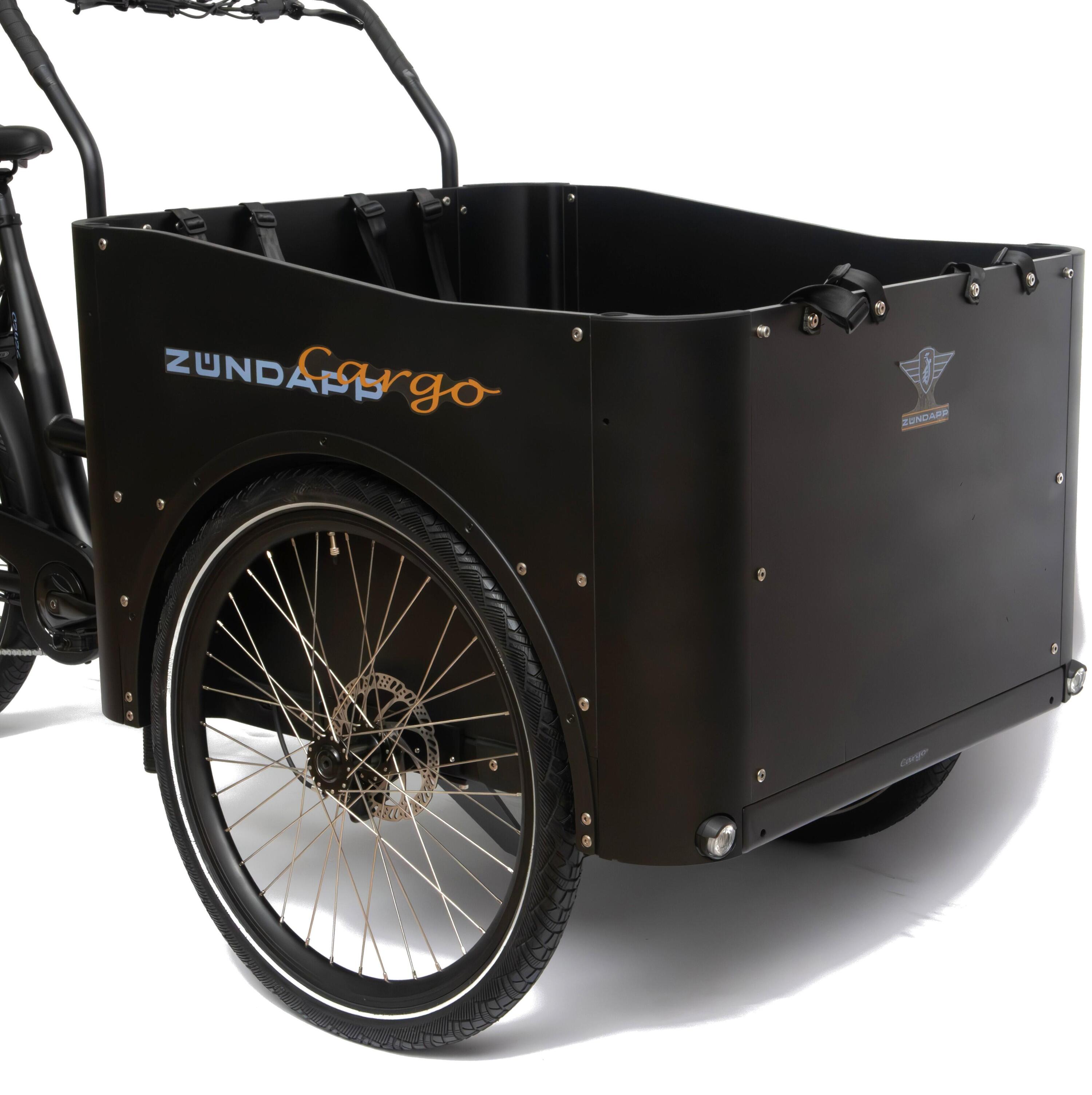 Rower Elektryczny Miejski Transportowy Zündapp Cargo Koła 24" i 26" 6/10