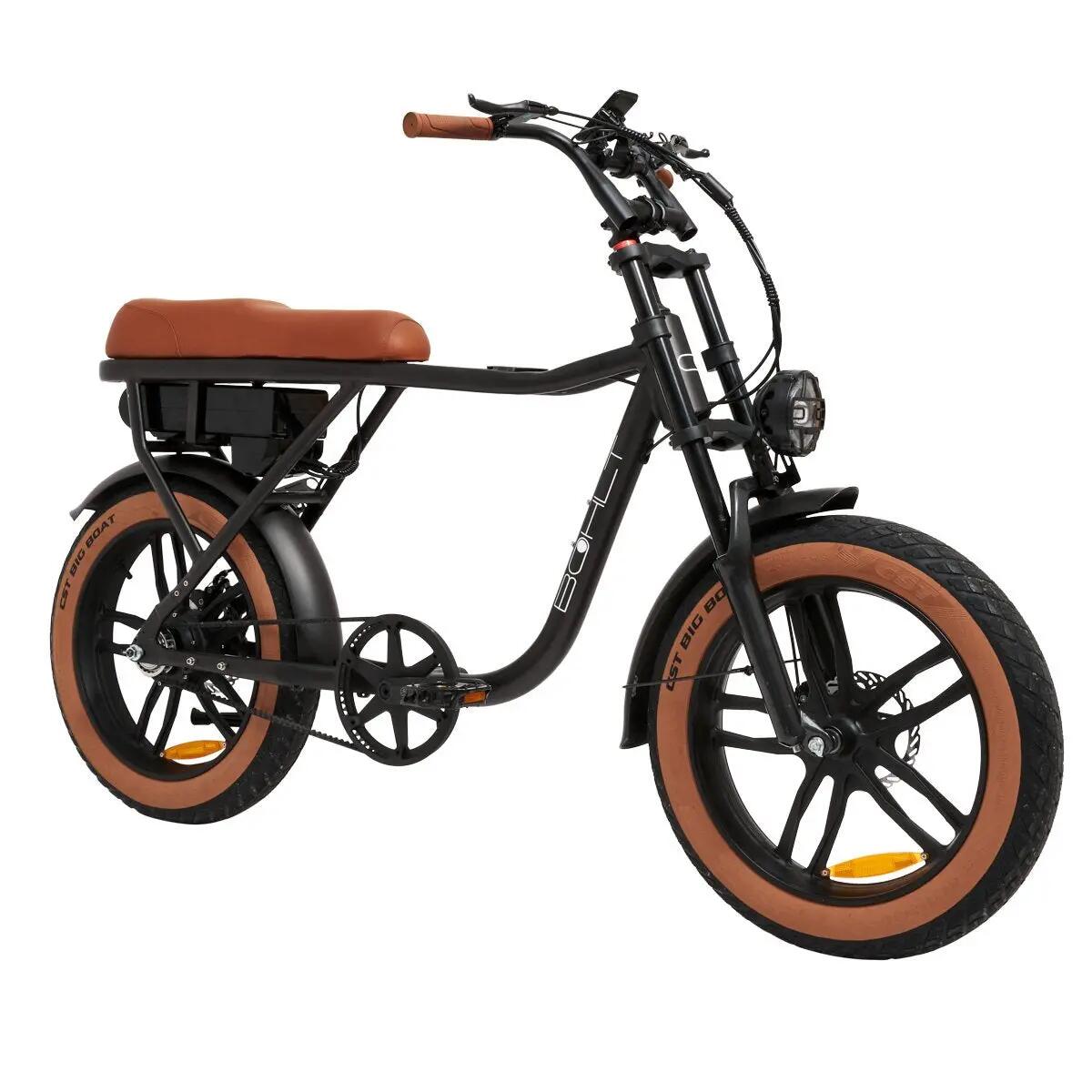 Fatbike elettrica - Rebel - 20 pollici Nero 8/8