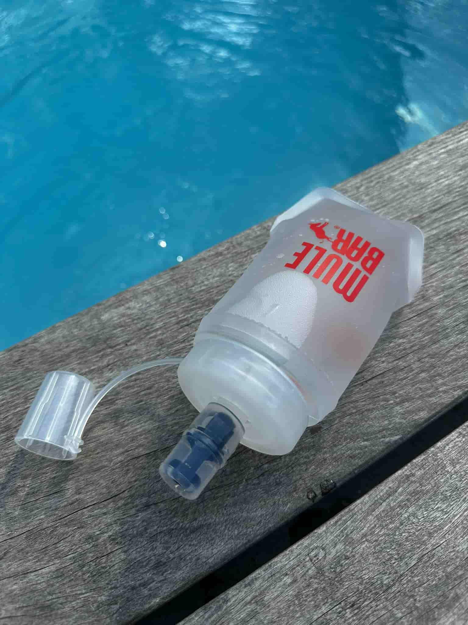 Gourde souple 250ml en silicone pour Trail running et semi marathon 2/4