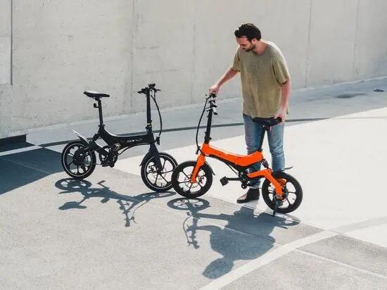 Elektrische vouwfiets - X160 - 16 inch Oranje 8/8