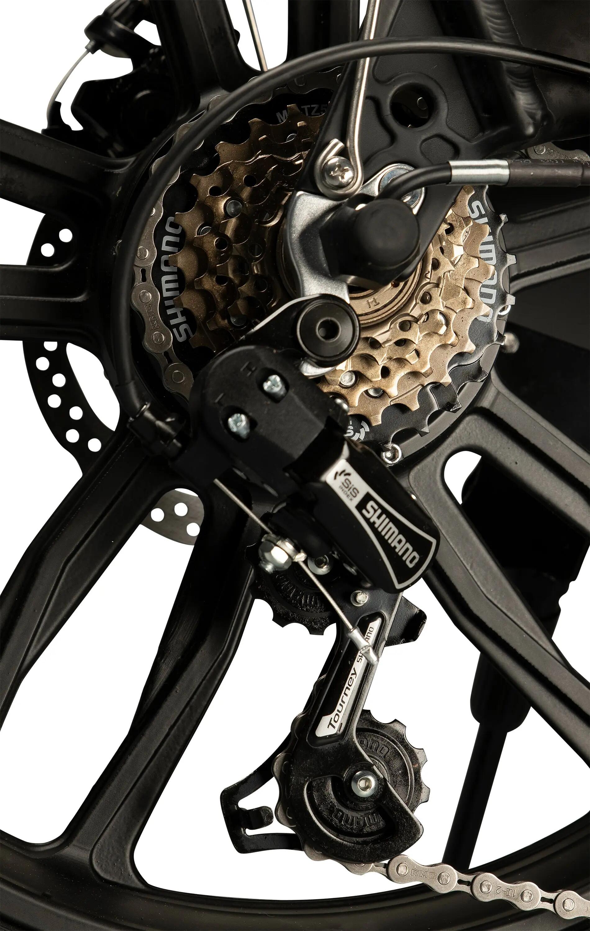 Bici elettrica pieghevole - Fat Twenty - 20 pollici Nero 7/8