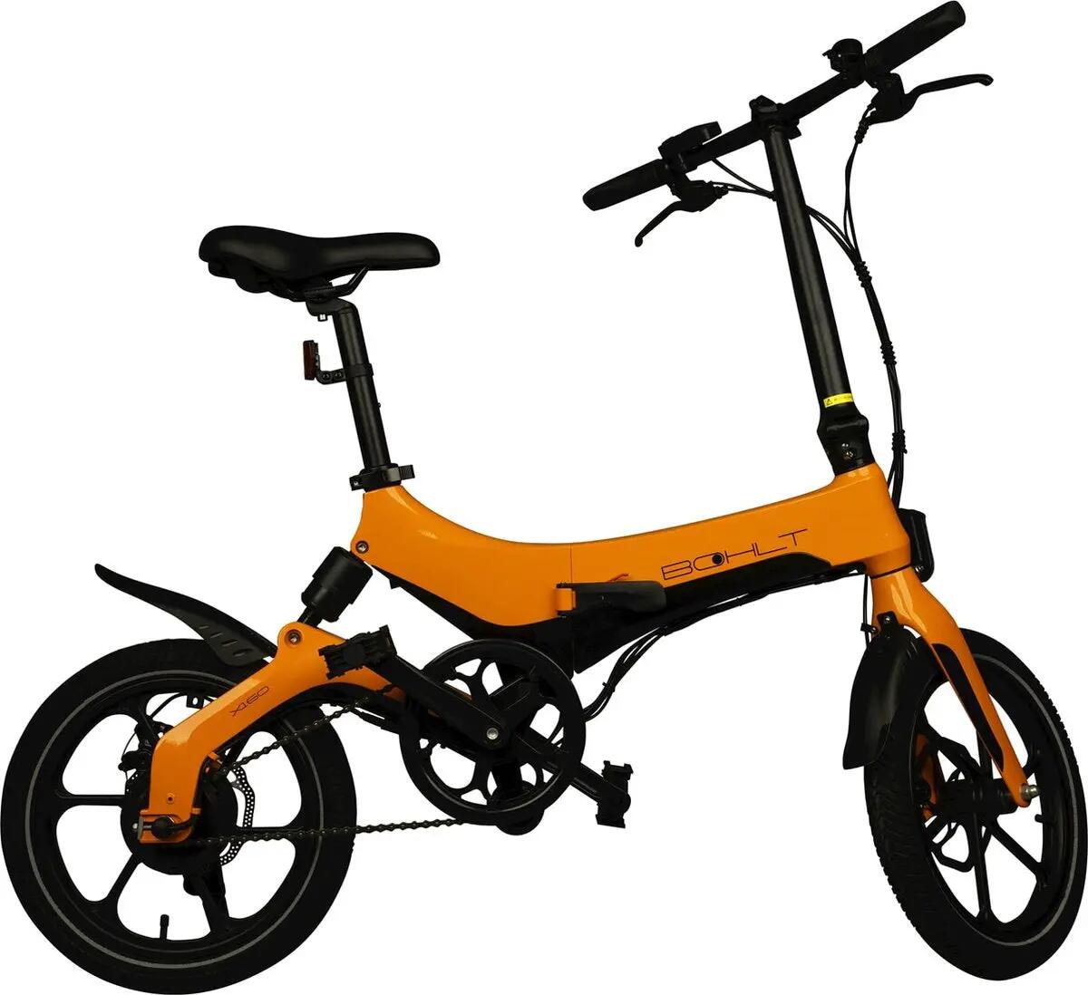 Elektrische vouwfiets - X160 - 16 inch Oranje 4/8