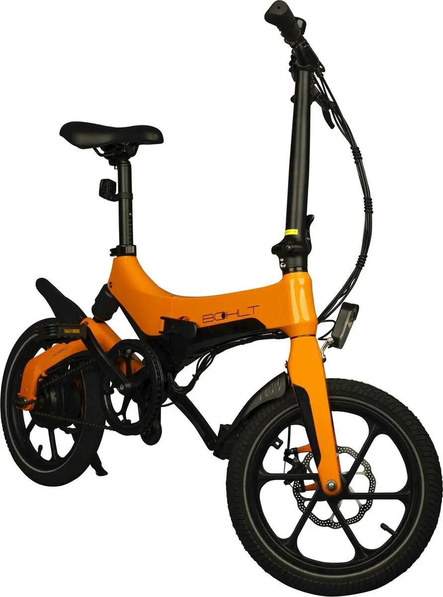 Elektrische vouwfiets - X160 - 16 inch Oranje 3/8
