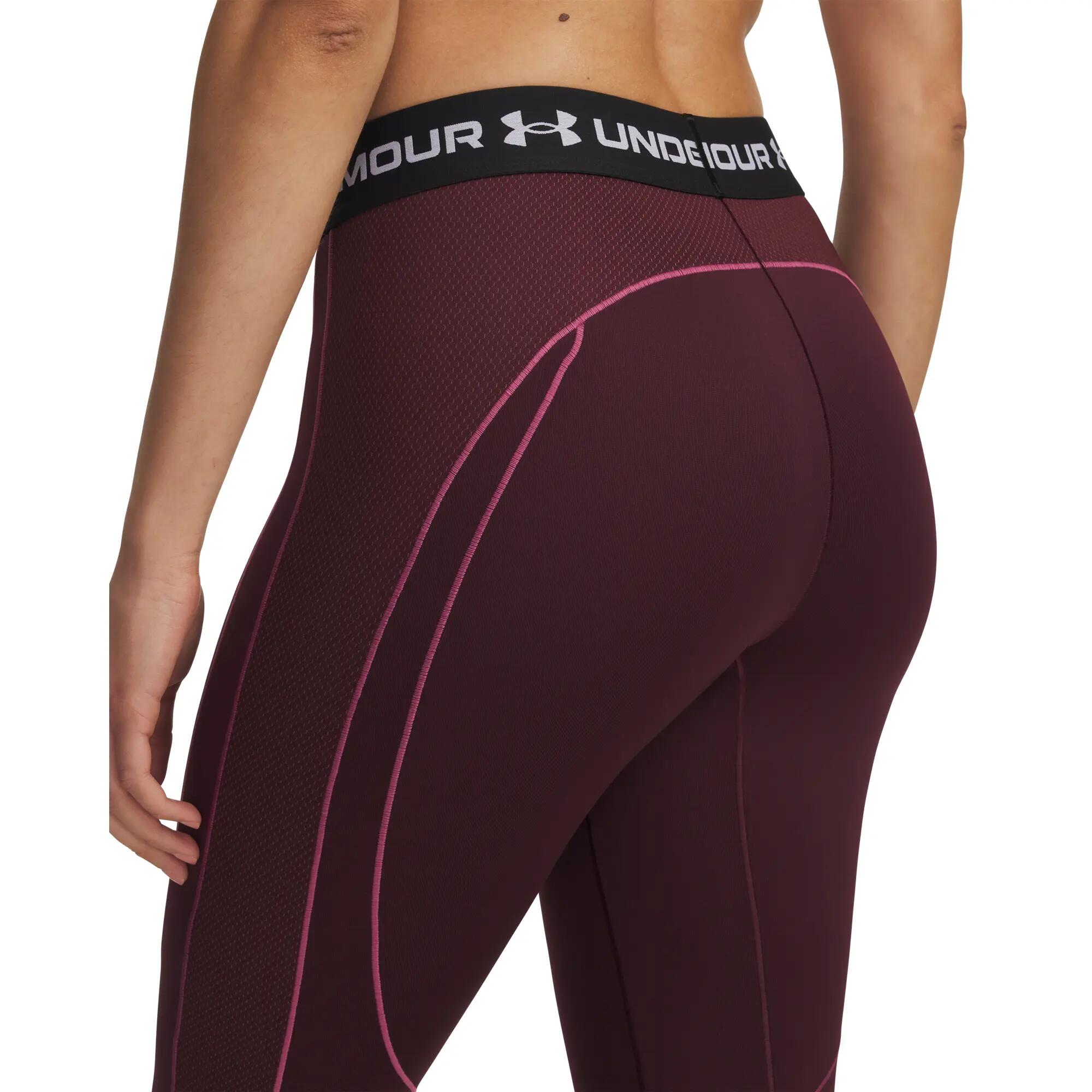 Leggings für Damen Dunkles Weinrot 7/7