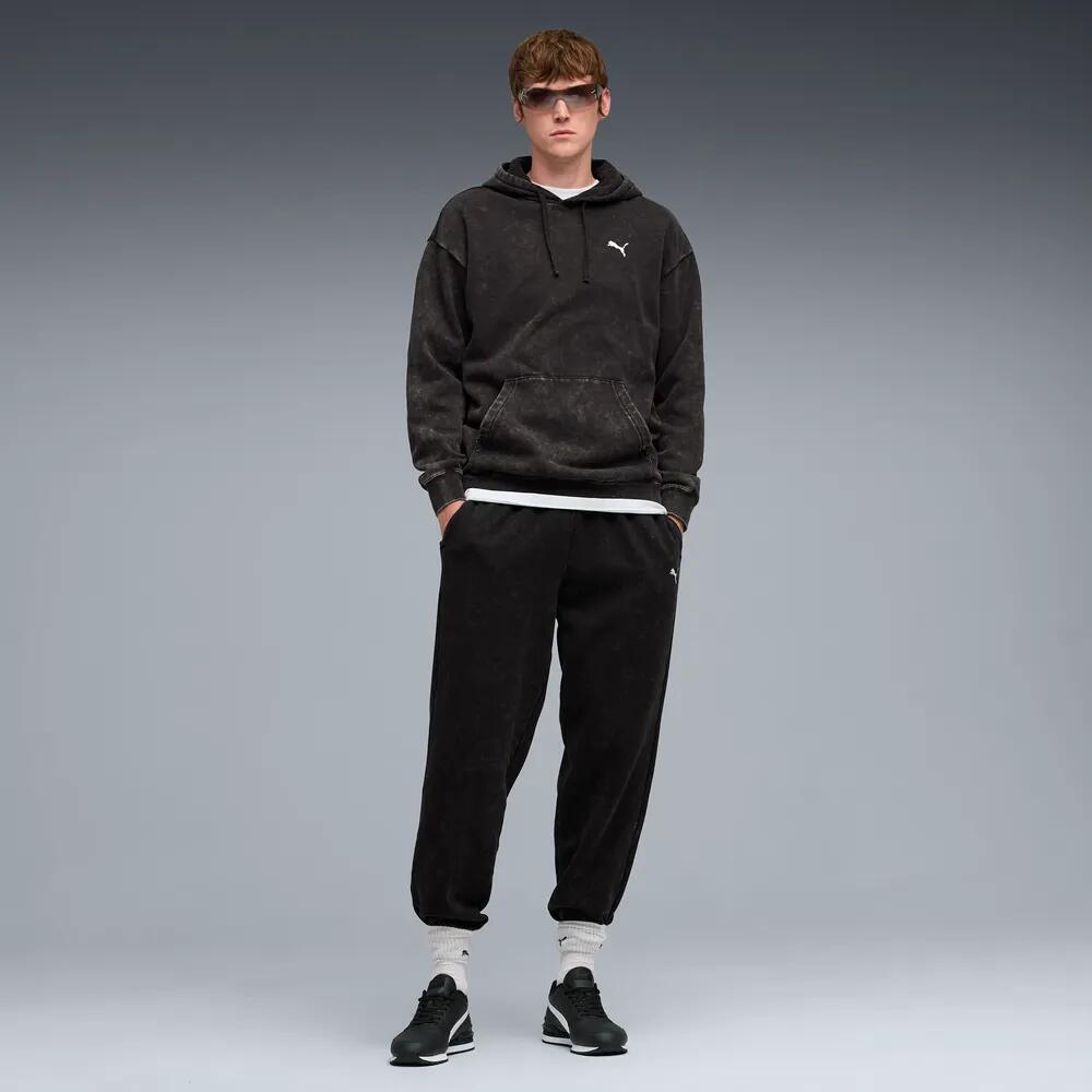 Essentials Elevated relaxte verwassen hoodie PUMA 9/9