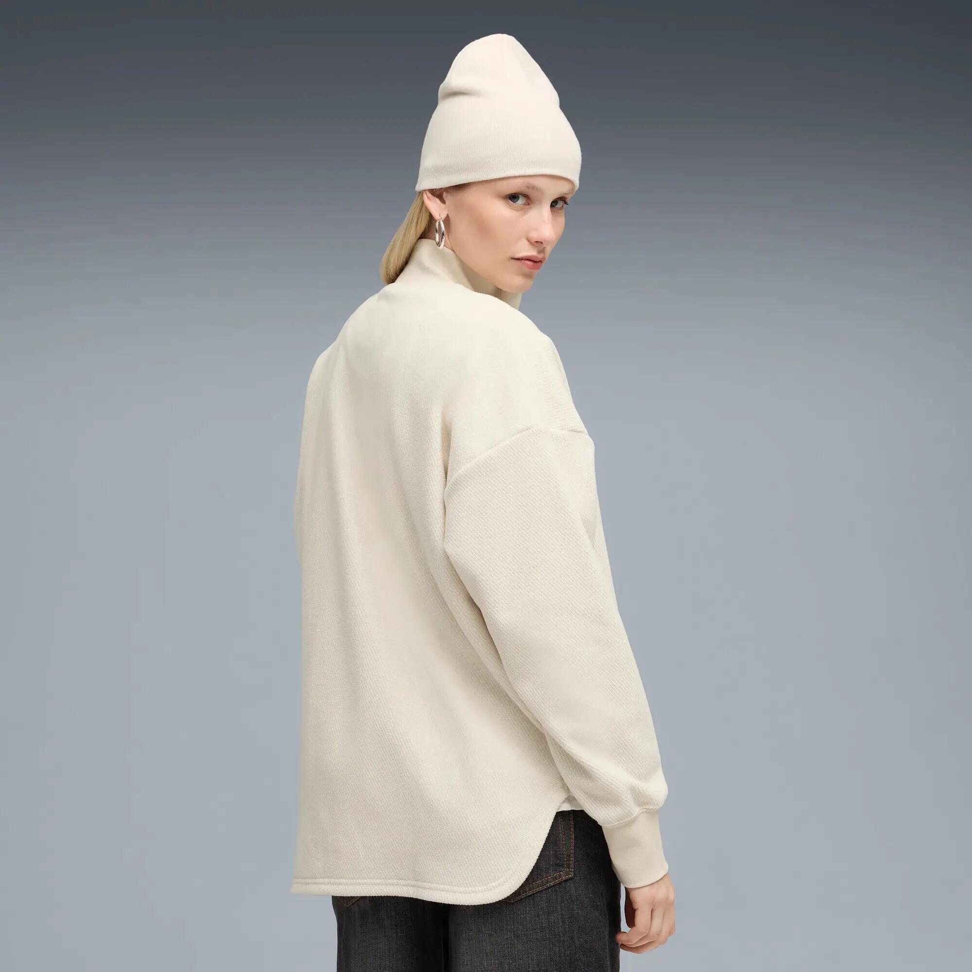 Sweat oversize d’hiver à col zippé HER Femme PUMA 8/9