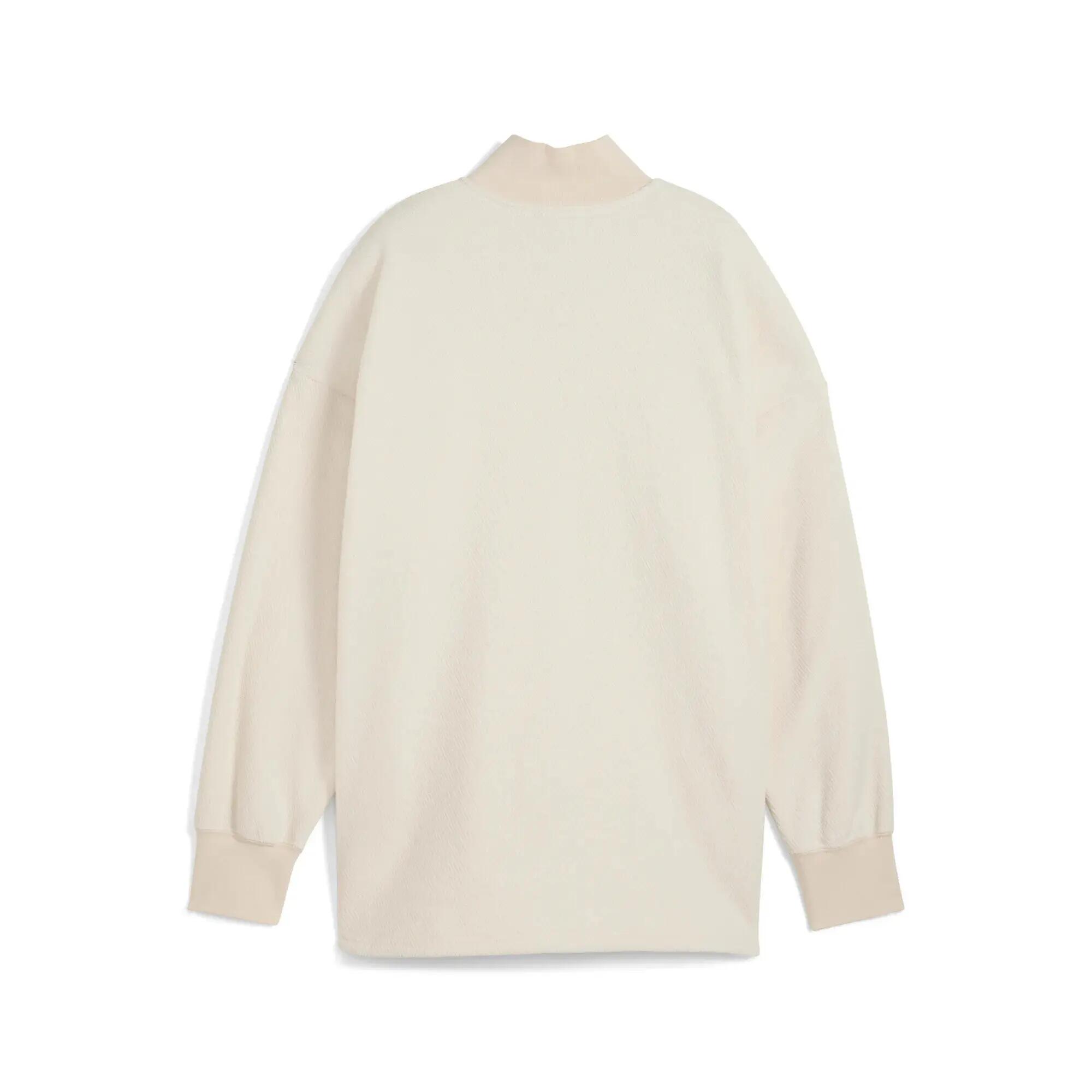 Sweat oversize d’hiver à col zippé HER Femme PUMA 6/9
