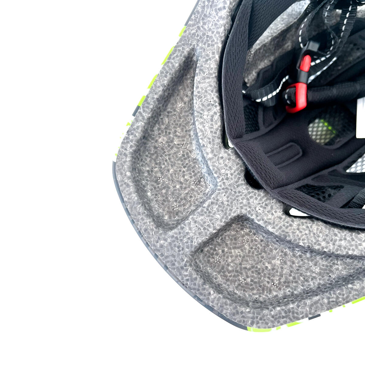 Casco di protezione per l'infanzia con spray giallo chiaro 14/14