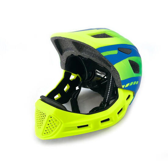 Casco Protección infantil Shell con luz Amarillo Spray
