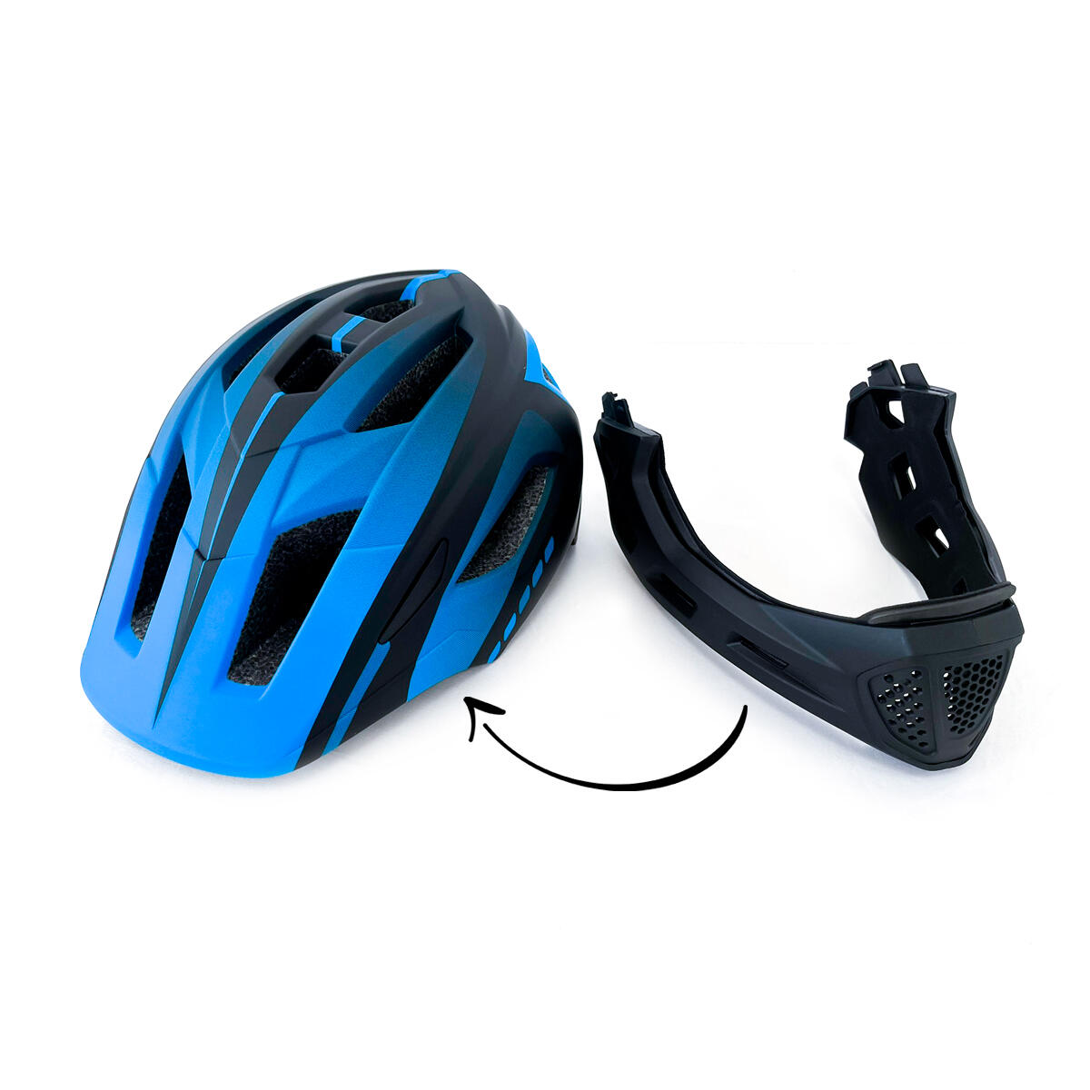 Casco per la protezione dei minori con luce blu 6/13