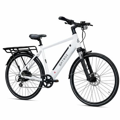 Lossø 2026 – Bicicletta elettrica urbana 36V 13Ah – Bianco avorio