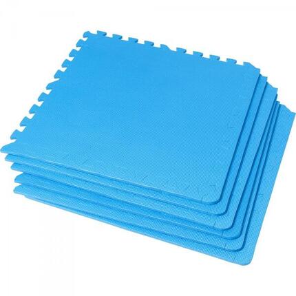 PACK 6 DALLES DE PROTECTION+12 BORDURES | FITNESS MUSCULATION | COLORIS AU CHOIX