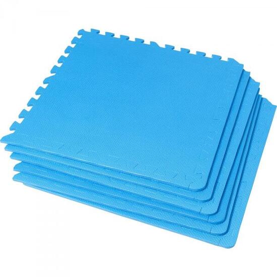 PACK 6 DALLES DE PROTECTION+12 BORDURES | FITNESS MUSCULATION | COLORIS AU CHOIX